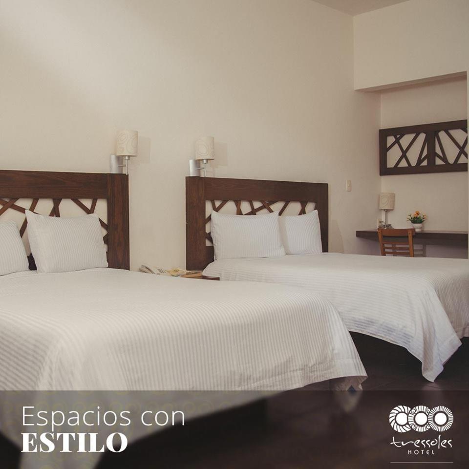 Hotel Tres Soles Сьюдад-Мадеро Экстерьер фото